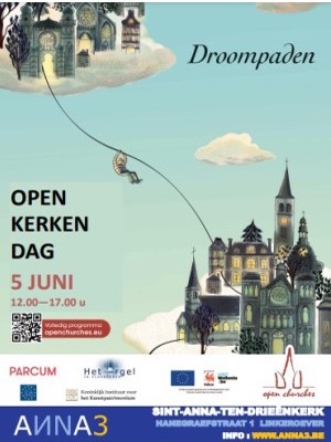 ANNA3 | Zondag 5 juni 2022 | 12-17 uur | Open Kerkendag | Sint-Anna-ten-Drieënkerk Antwerpen Linkeroever